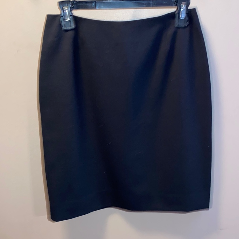 Brooks Brothers straight black skirt